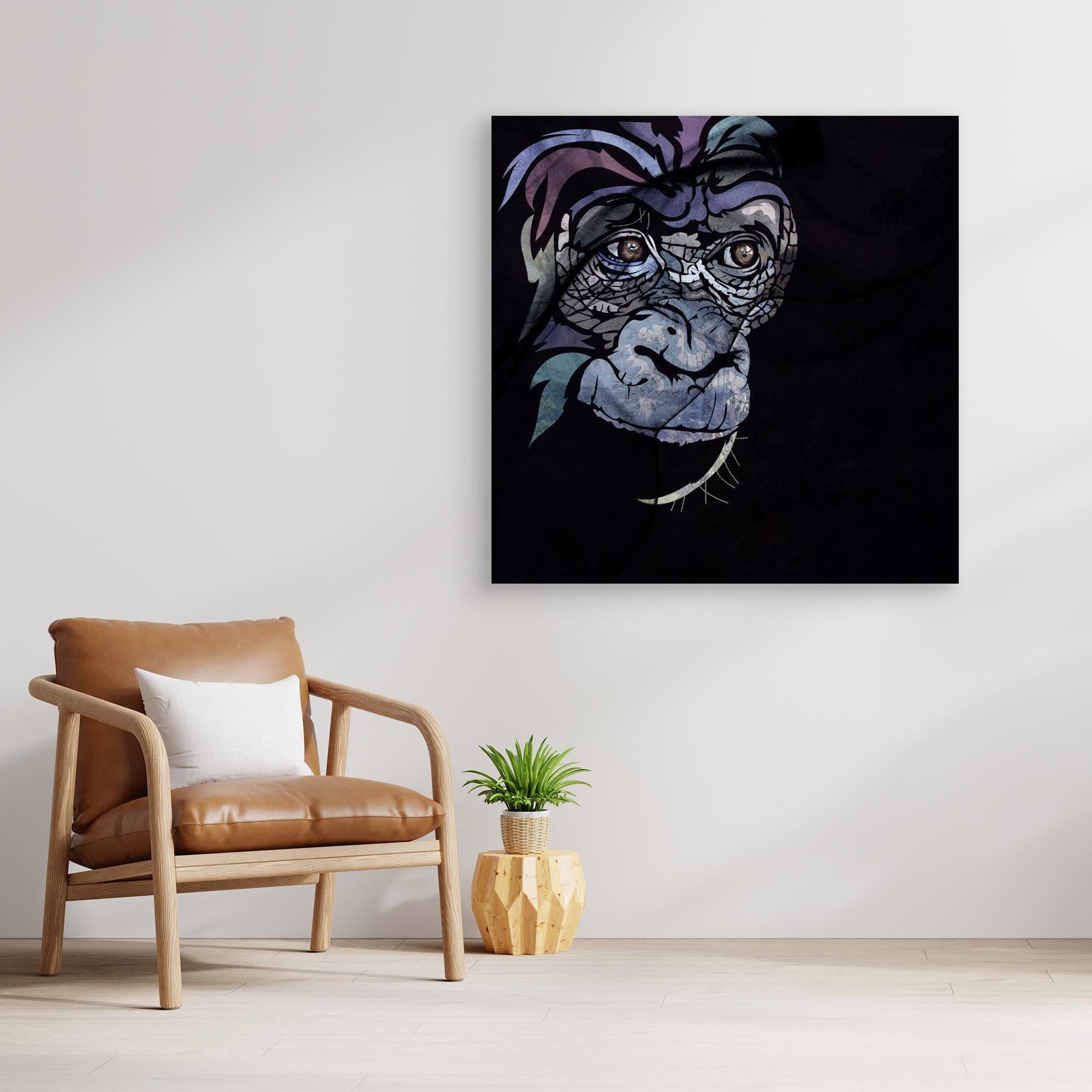 Rafiki Gorilla canvas Print