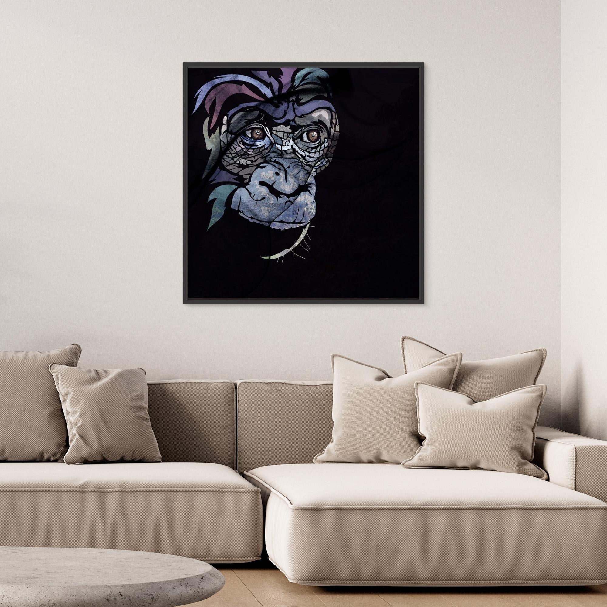 Rafiki Gorilla canvas Print