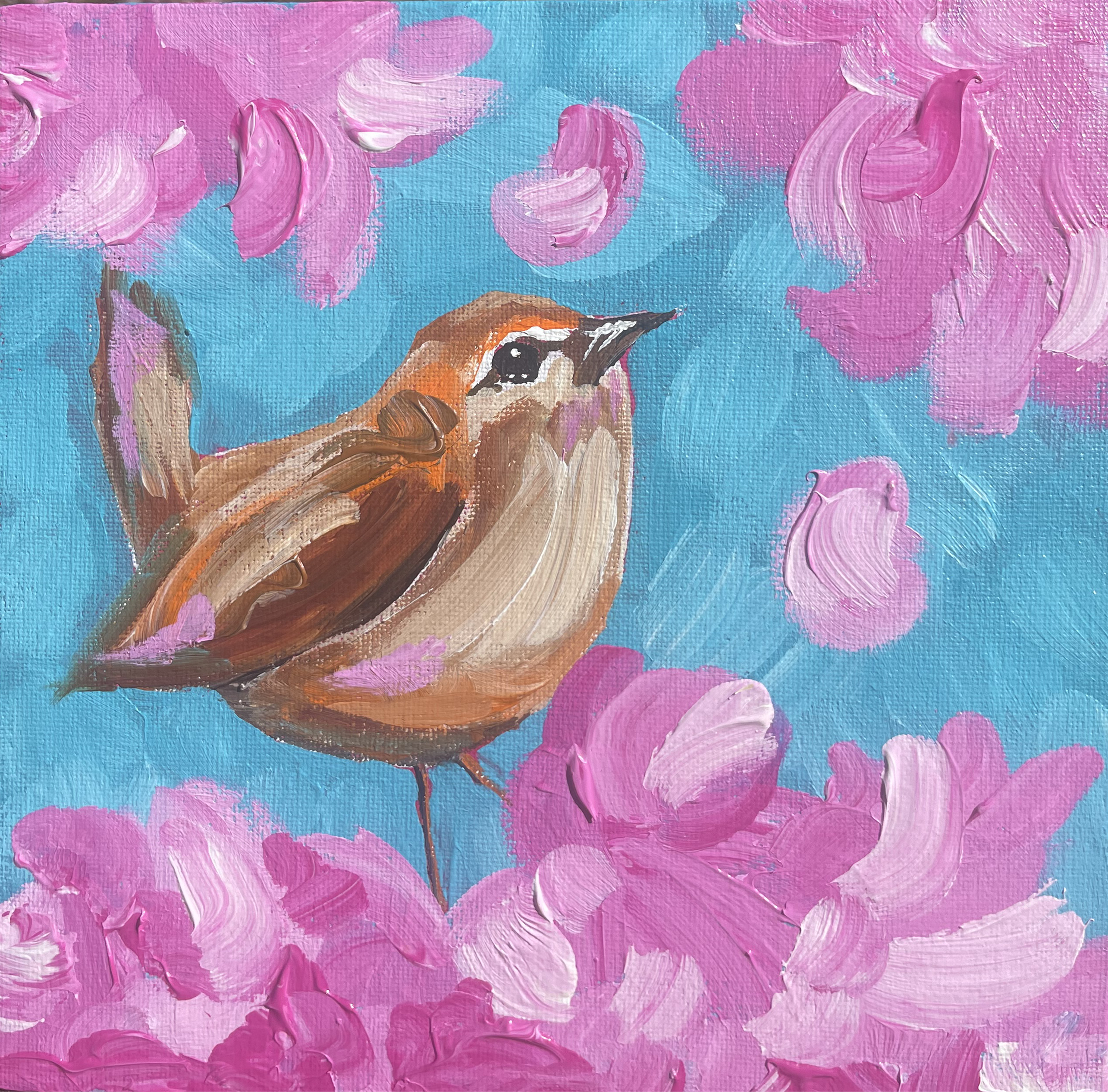 Bird in the Blossoms Study 3