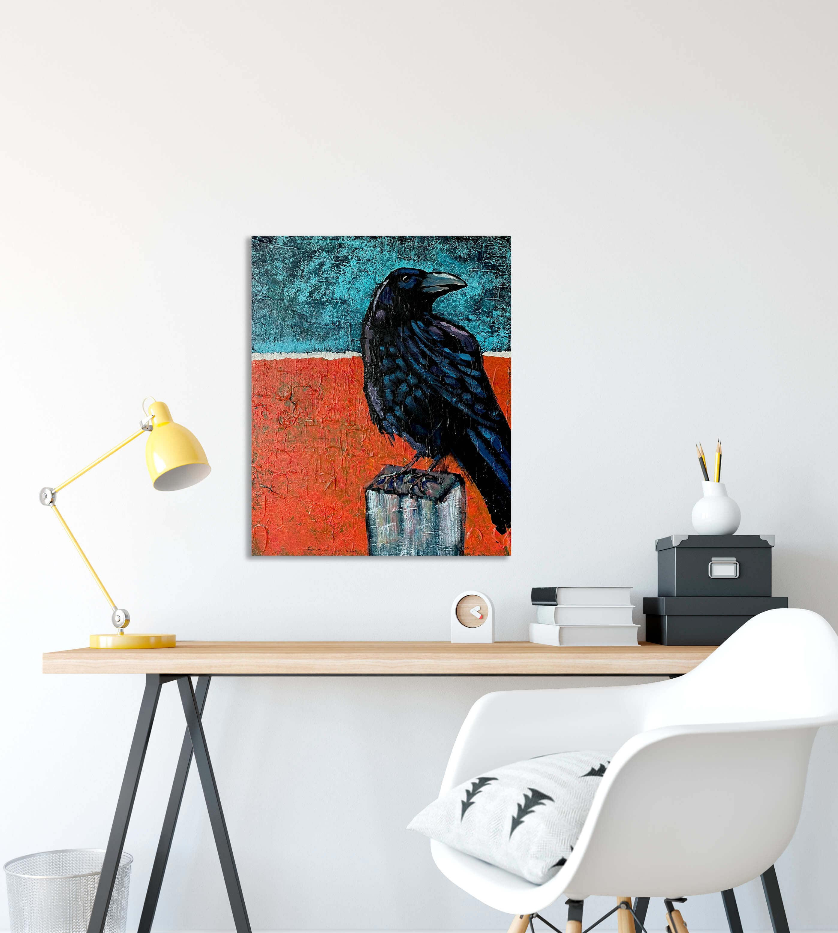 An Icon of Presence Original Painting