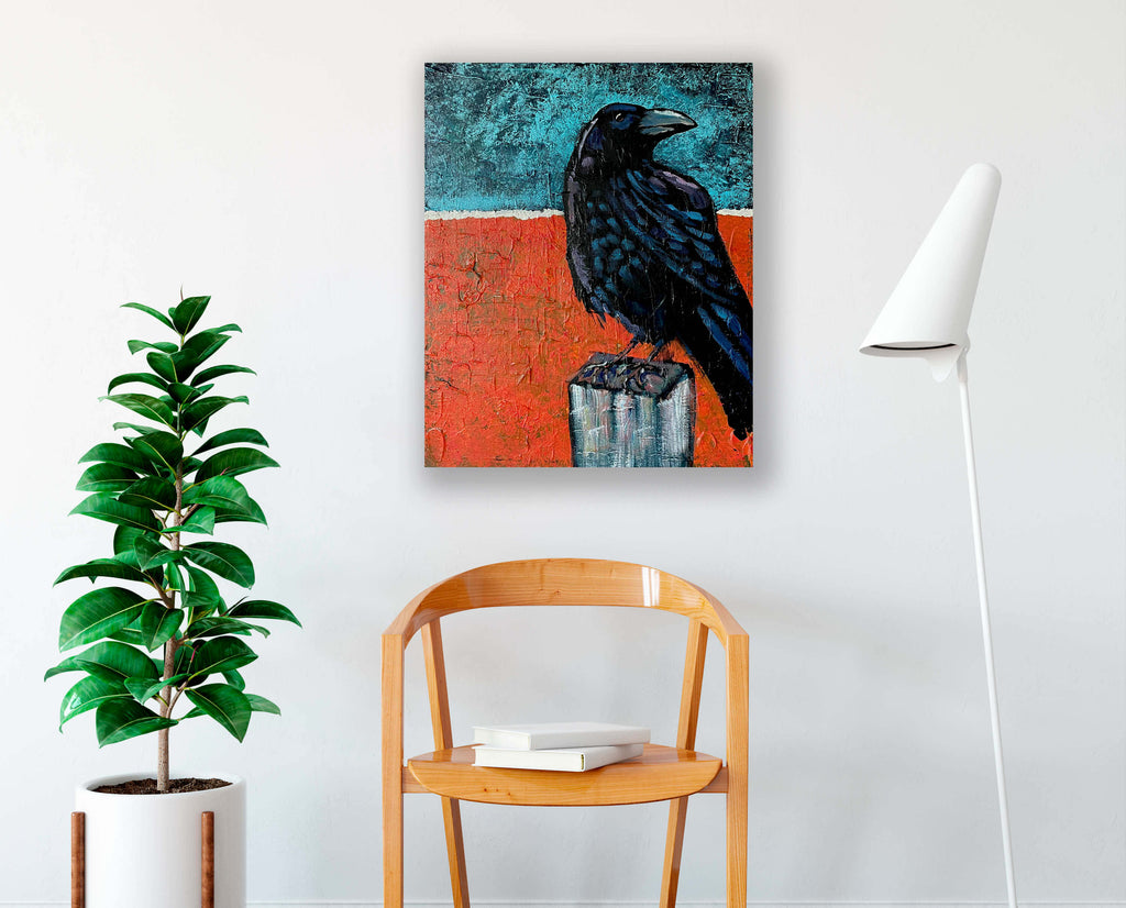 An Icon of Presence Original Painting