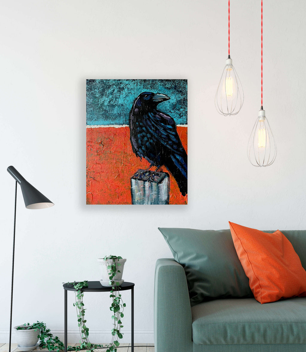 An Icon of Presence Original Painting