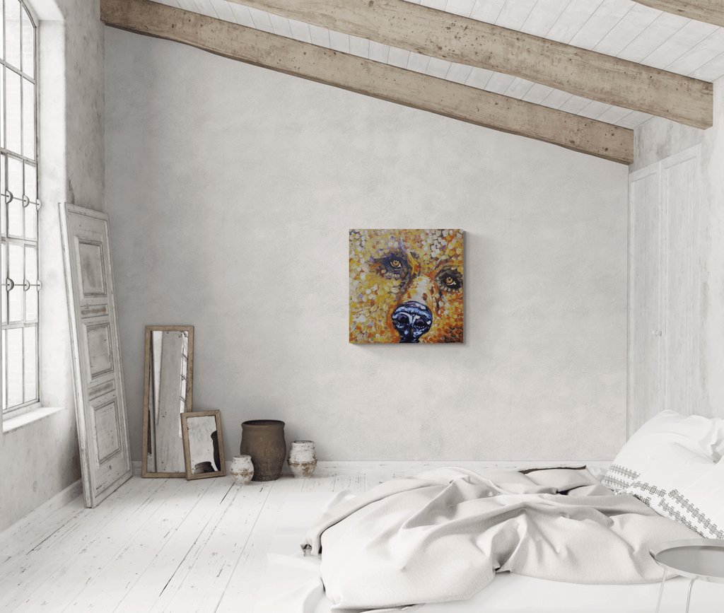 An Emblem of Strength and Stillness Original Painting