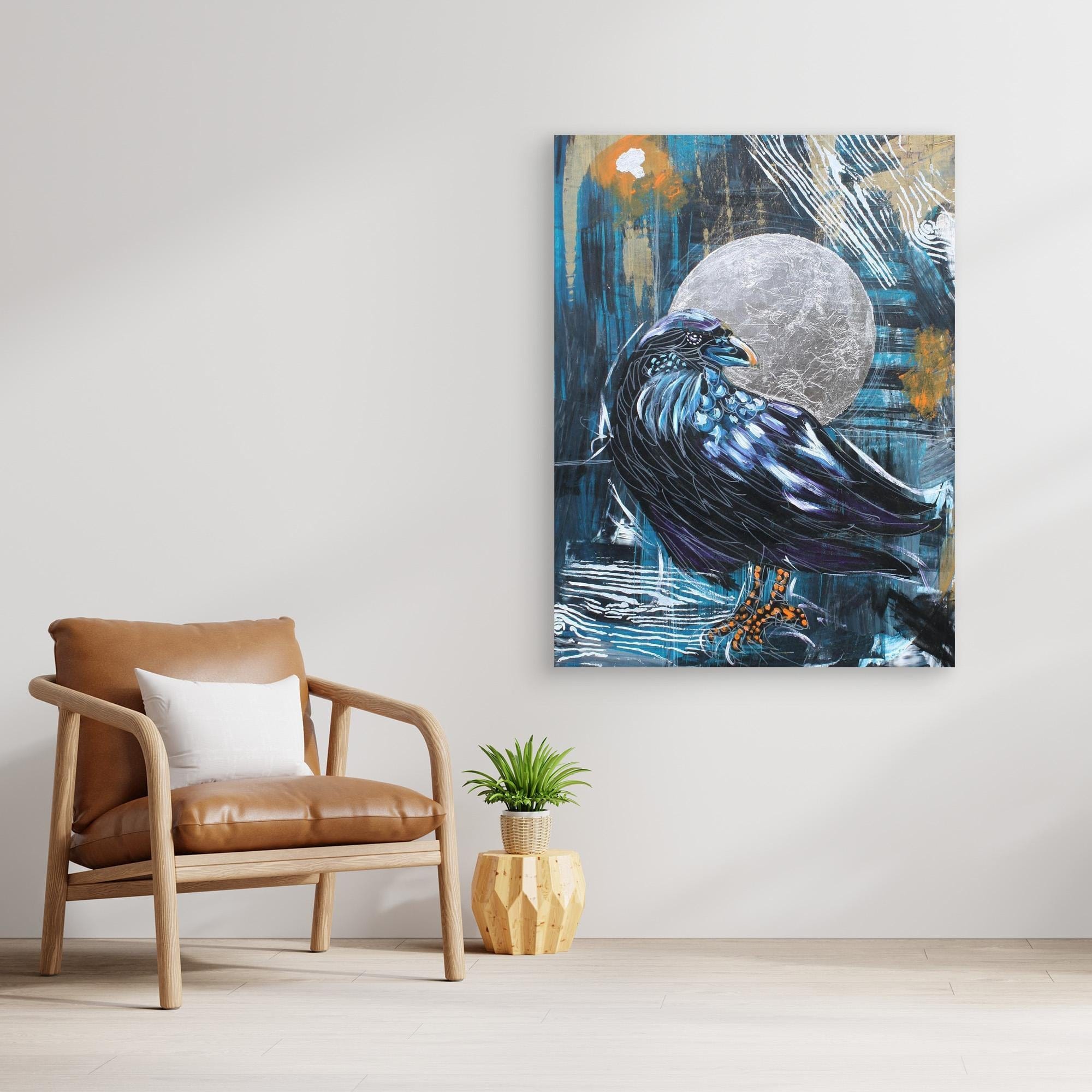 Elegance in Striking Contrast.