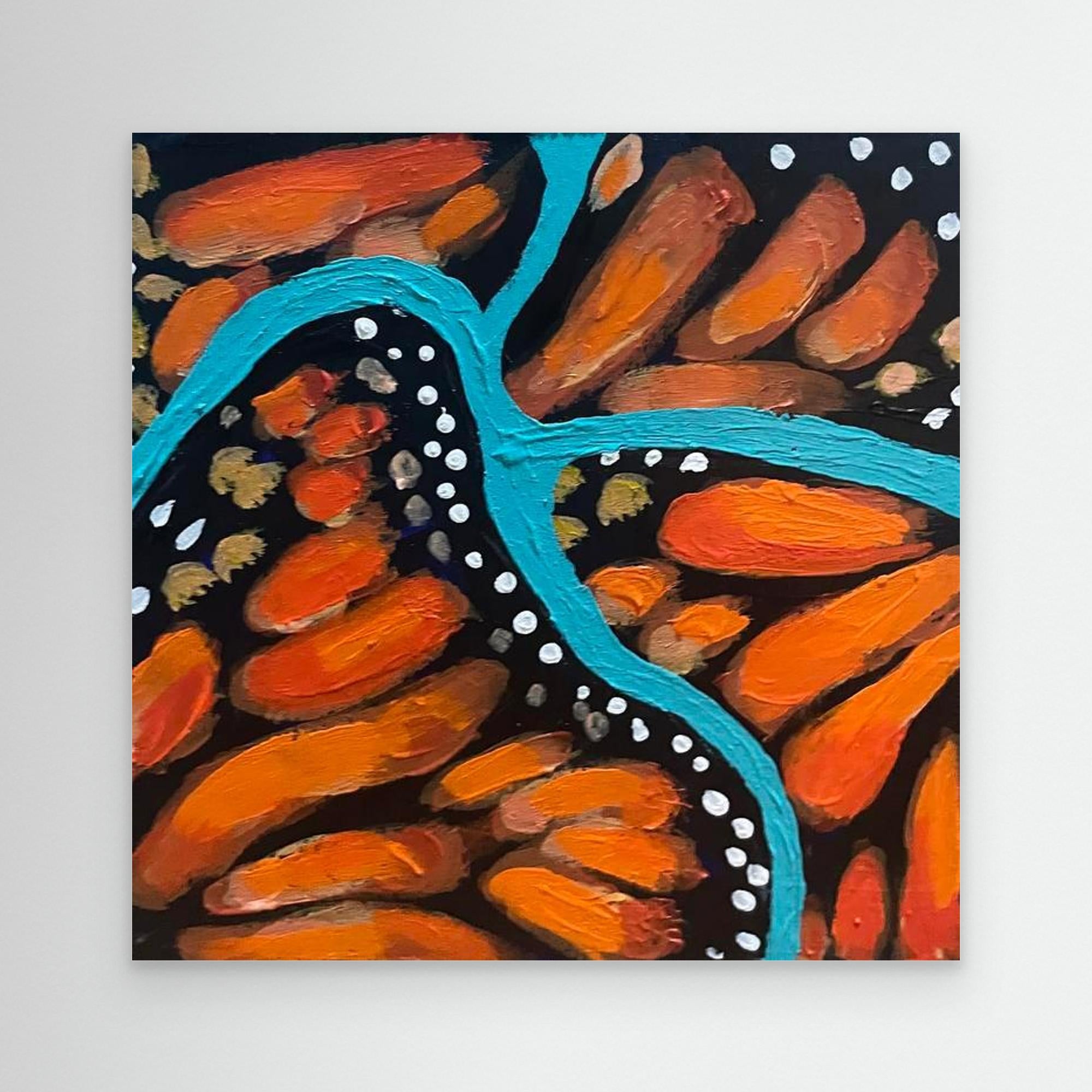 Becoming Butterflies #3 - Monarch Canvas Print