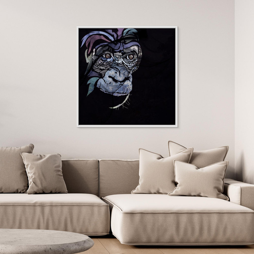 Rafiki Gorilla canvas Print