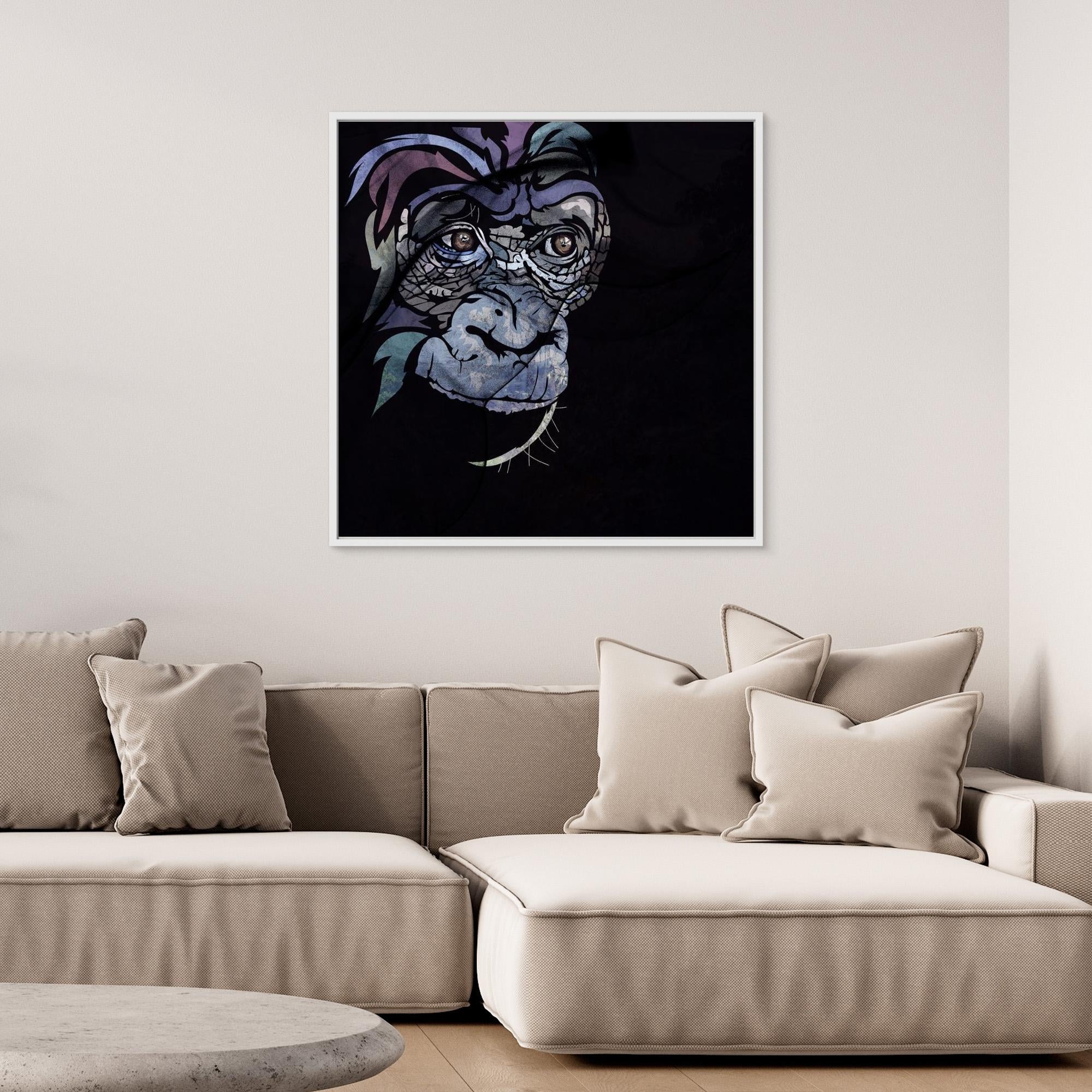 Rafiki Gorilla canvas Print