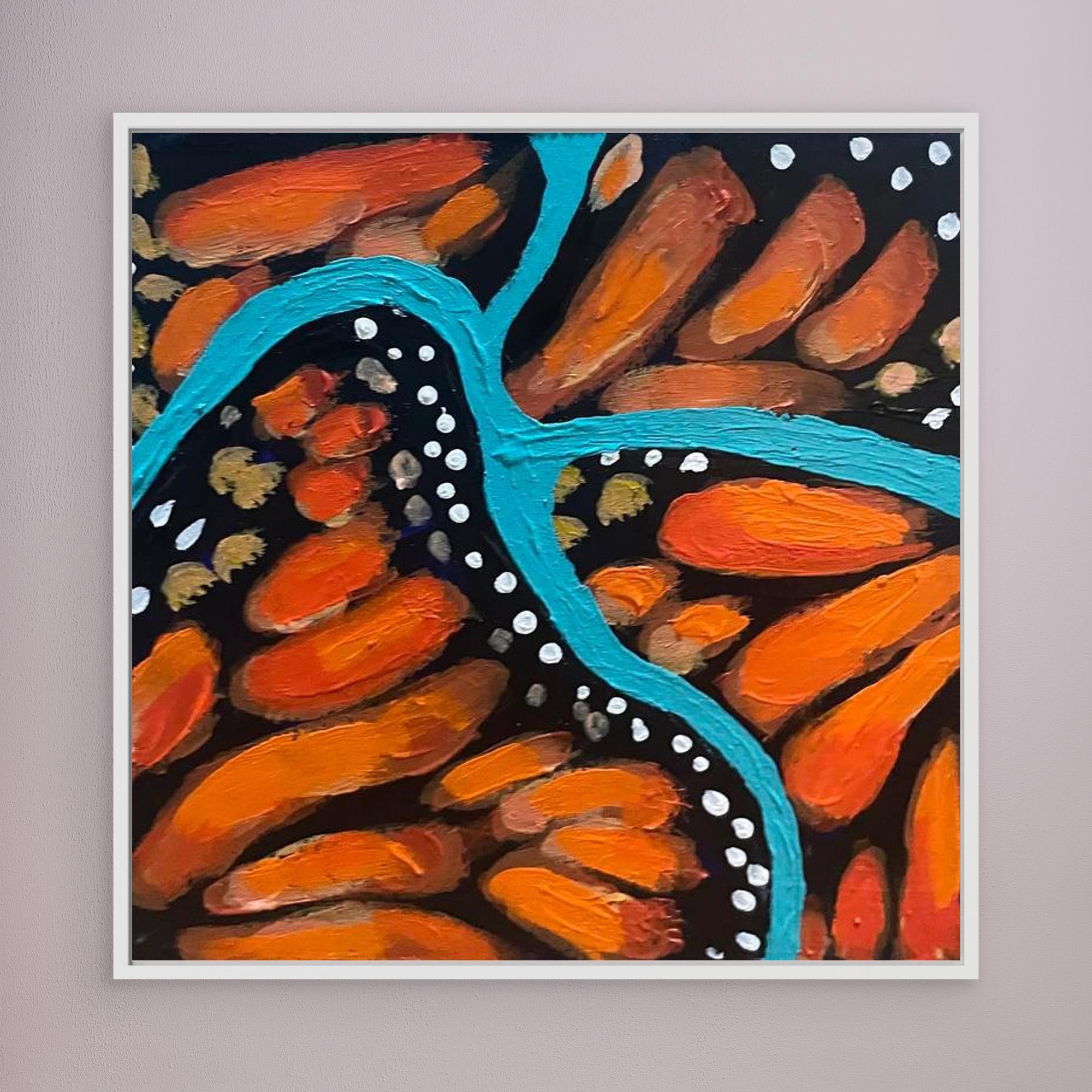Becoming Butterflies #3 - Monarch Canvas Print
