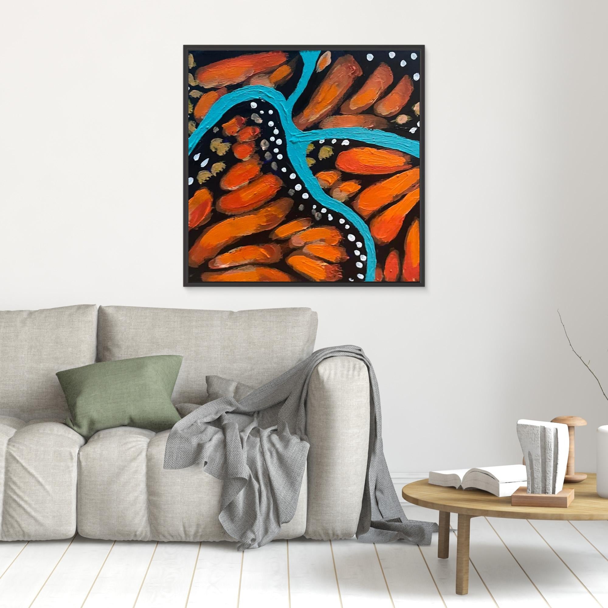 Becoming Butterflies #3 - Monarch Canvas Print