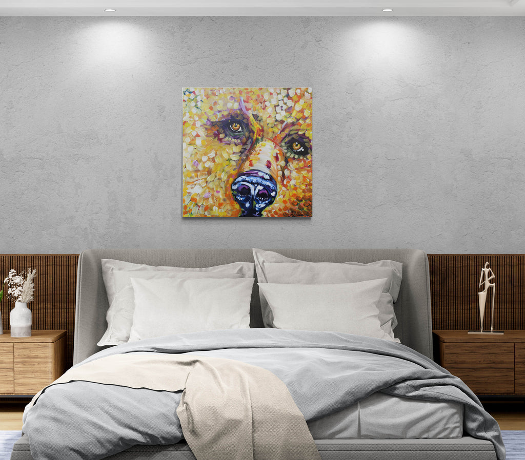 An Emblem of Strength and Stillness Original Painting