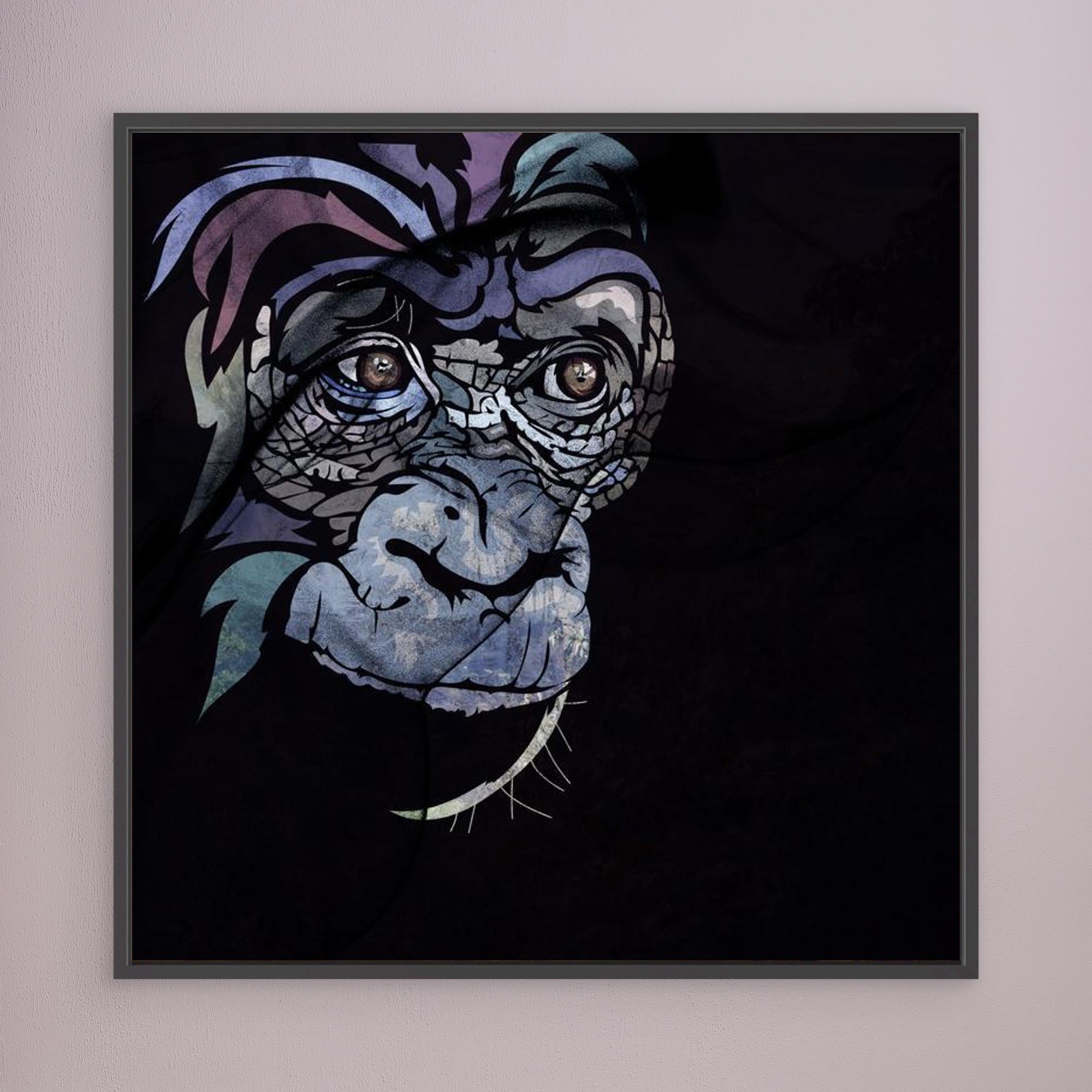 Rafiki Gorilla canvas Print