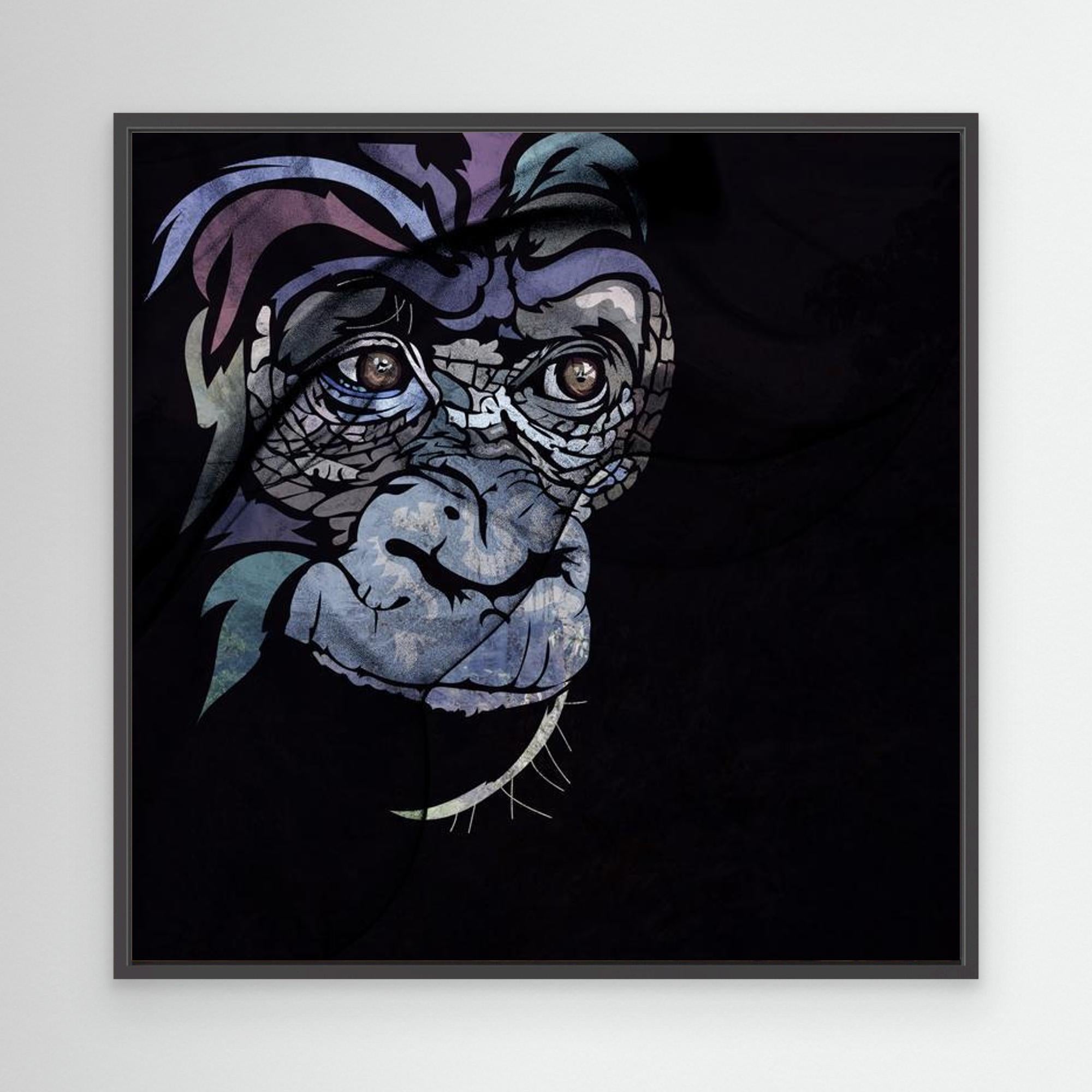Rafiki Gorilla canvas Print