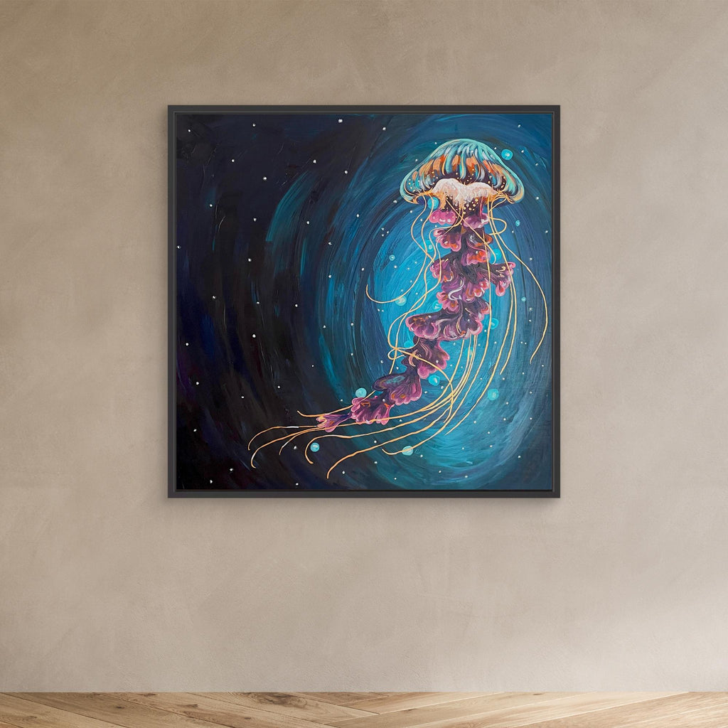 The Giant Jellyfish Fine Art Canvas