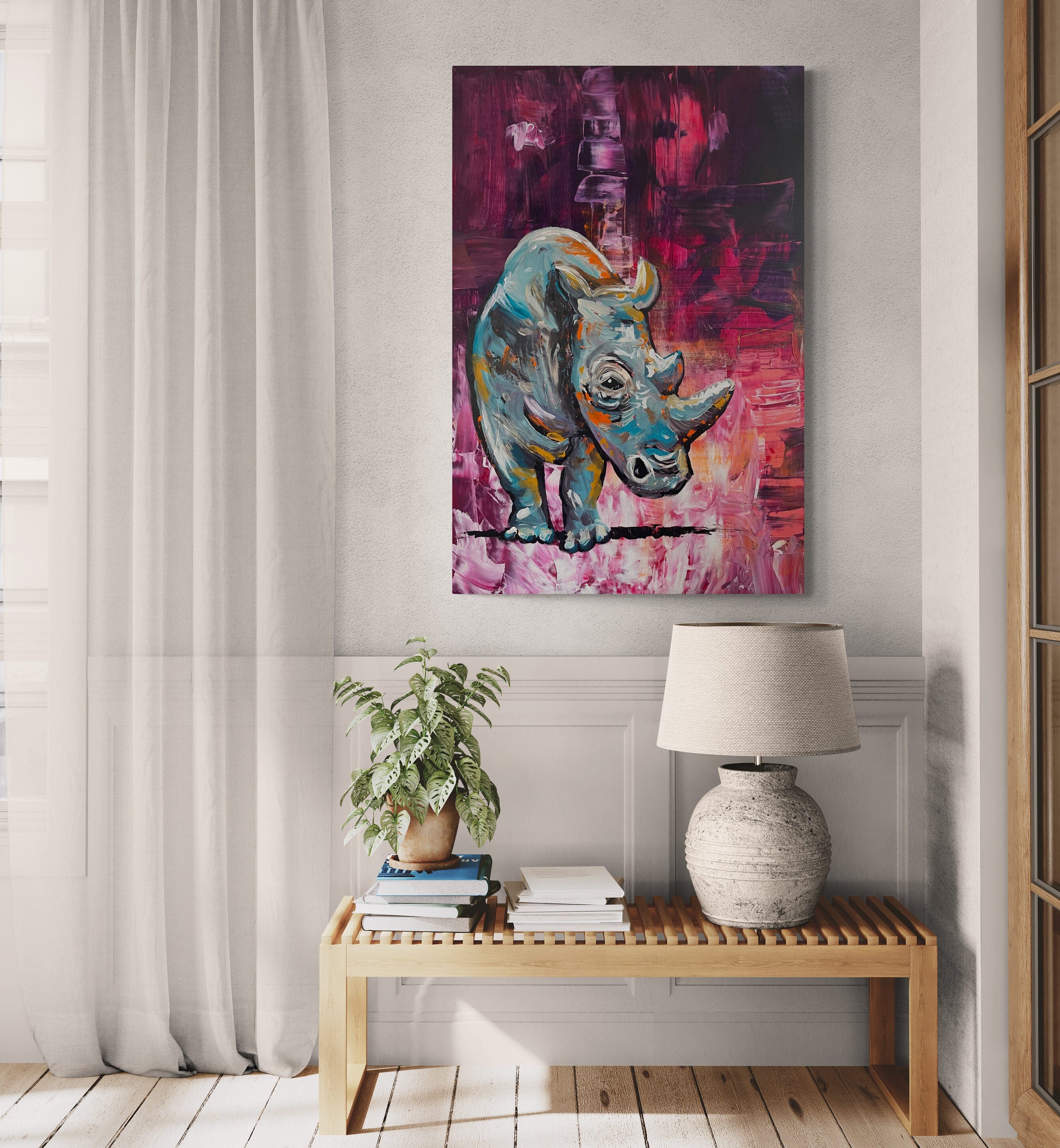 Ascend Through Stillness Original Painting