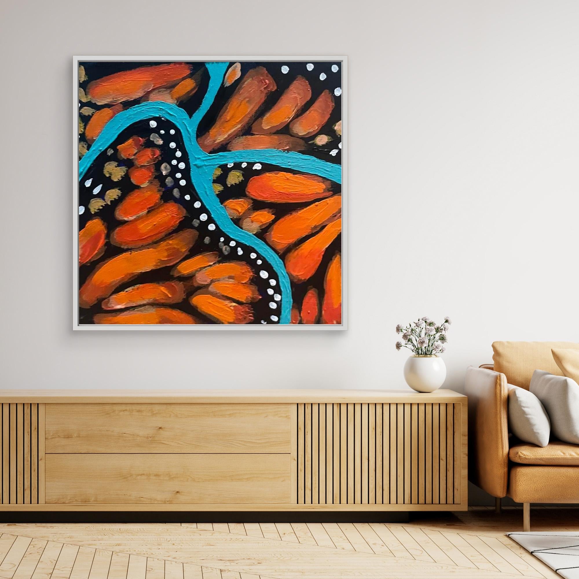 Becoming Butterflies #3 - Monarch Canvas Print