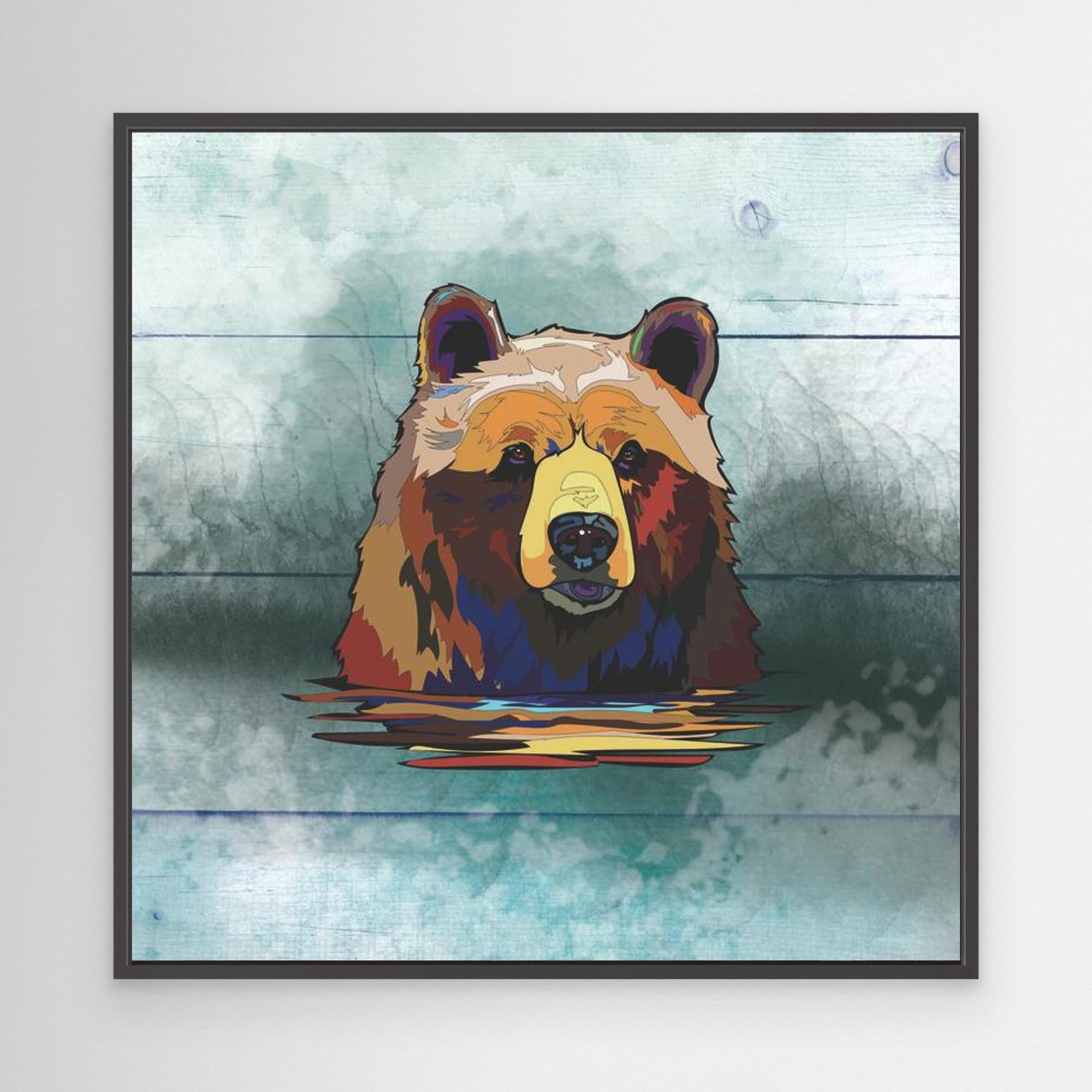 Leo the Syrian Brown Bear - Fine Art Print