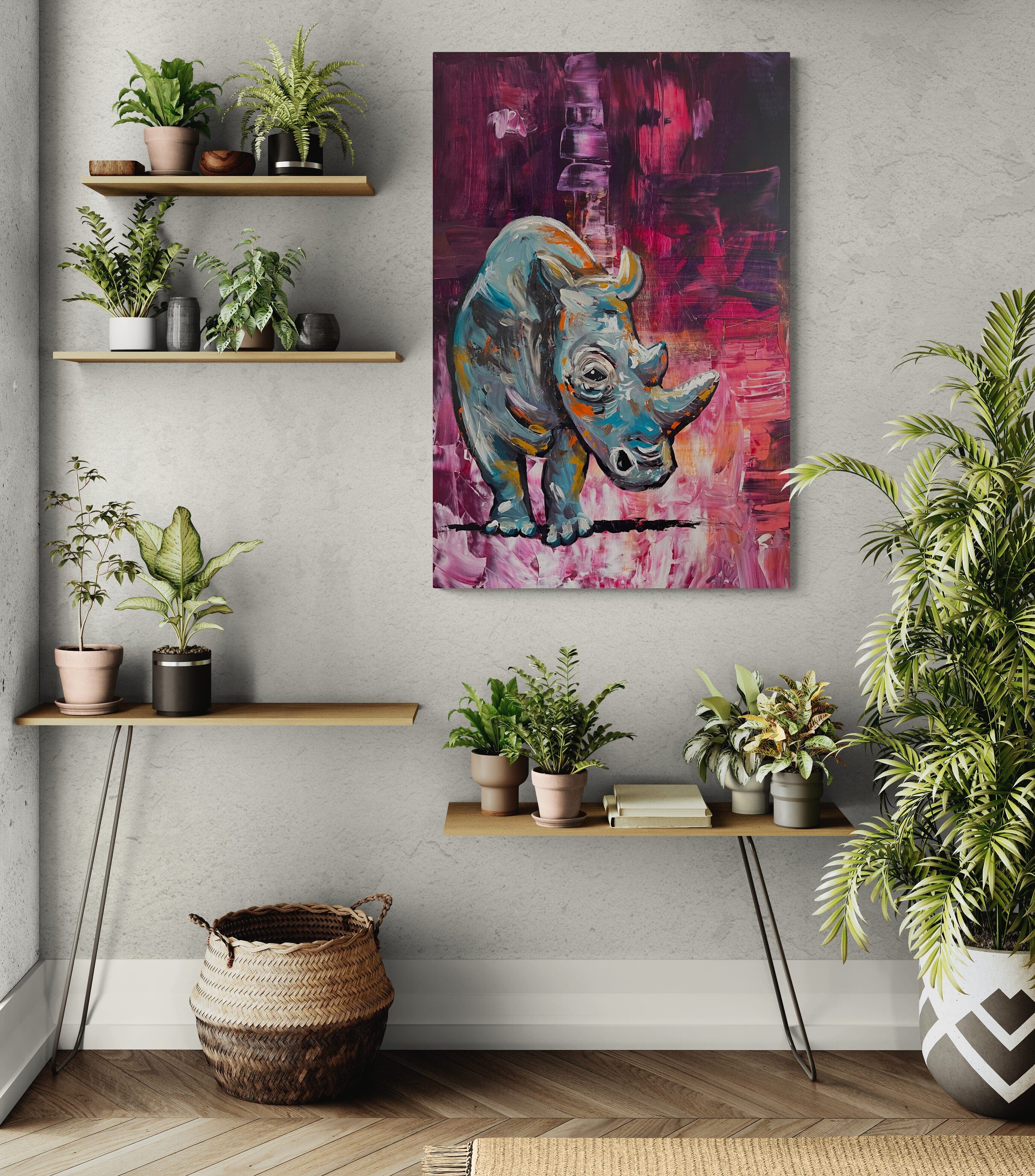 Ascend Through Stillness Original Painting