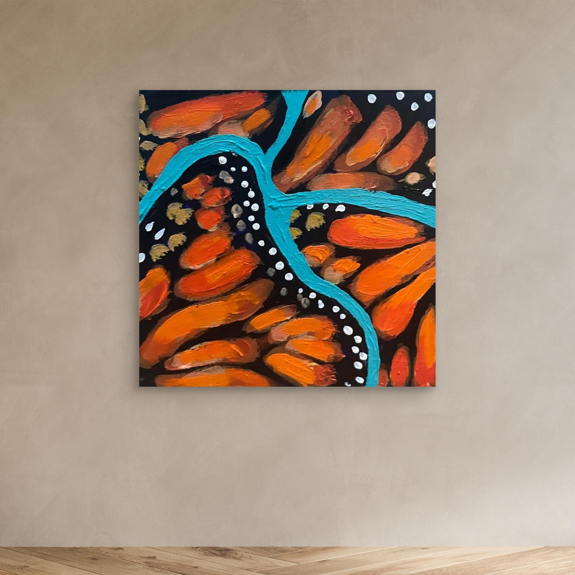 Becoming Butterflies #3 - Monarch Canvas Print