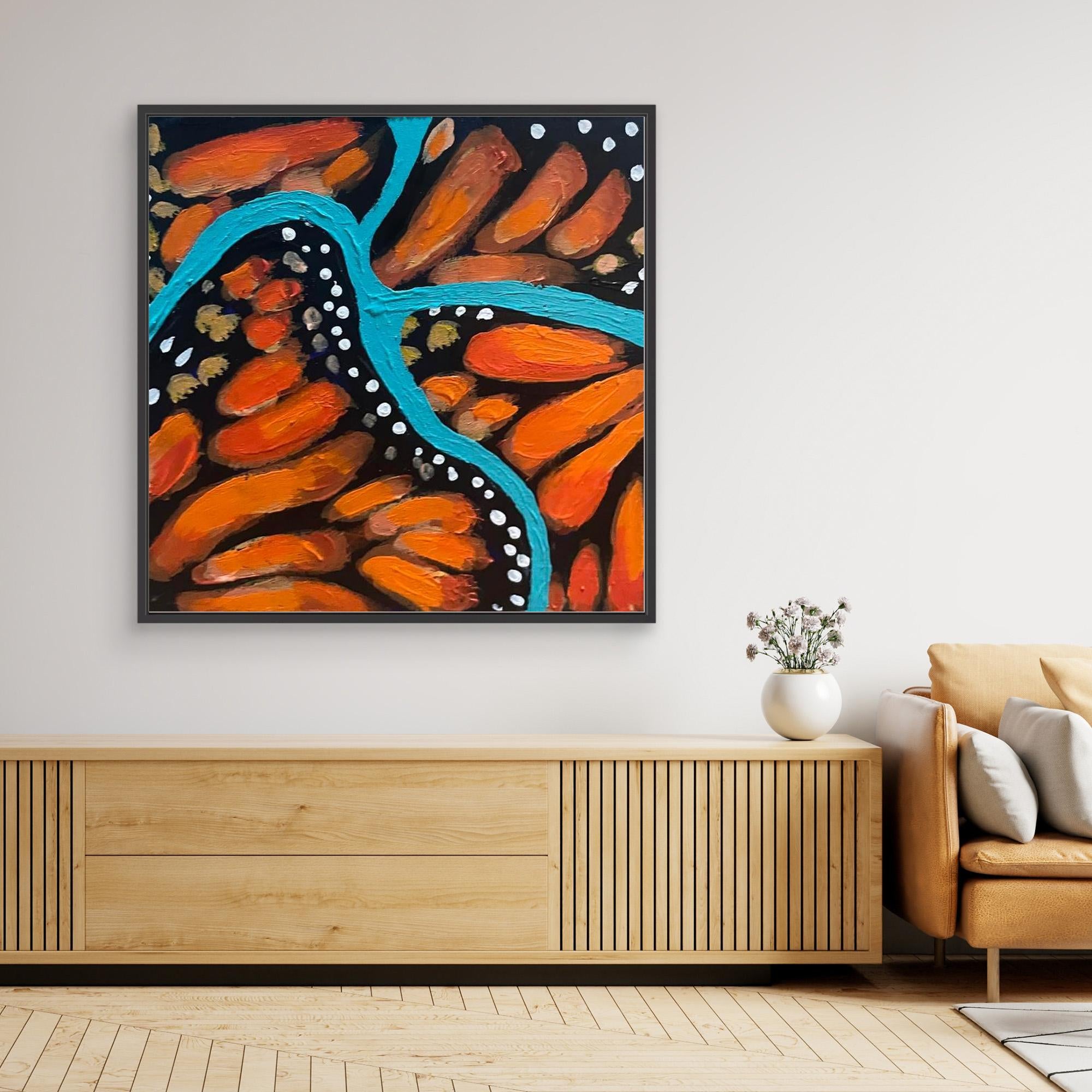 Becoming Butterflies #3 - Monarch Canvas Print