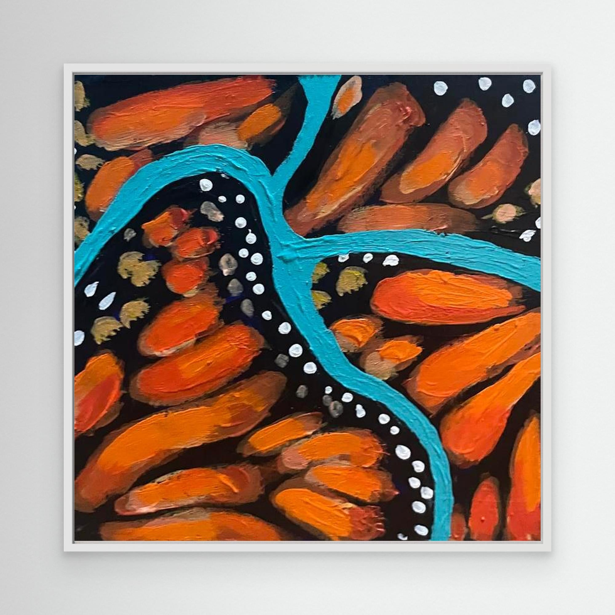 Becoming Butterflies #3 - Monarch Canvas Print