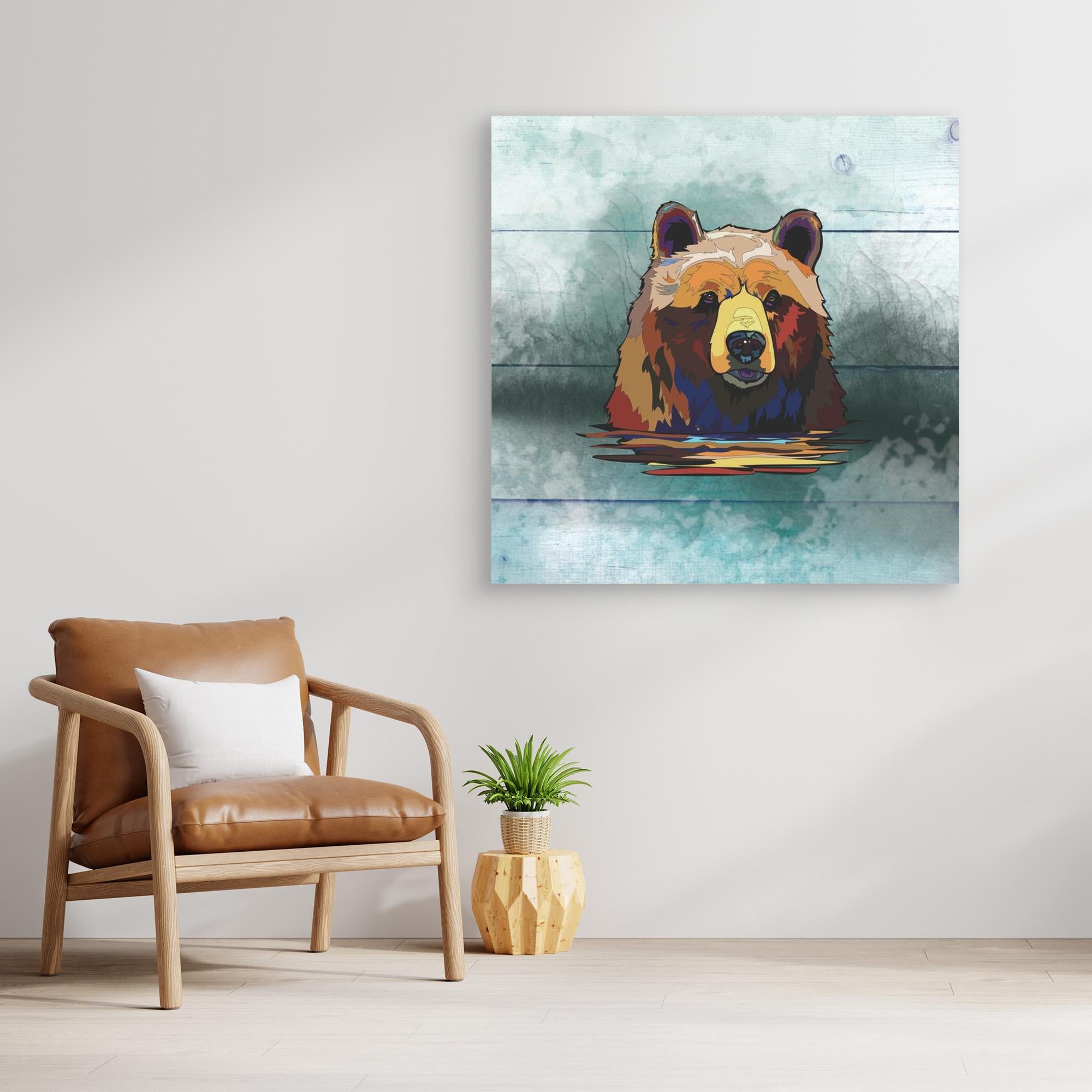 Leo the Syrian Brown Bear - Fine Art Print