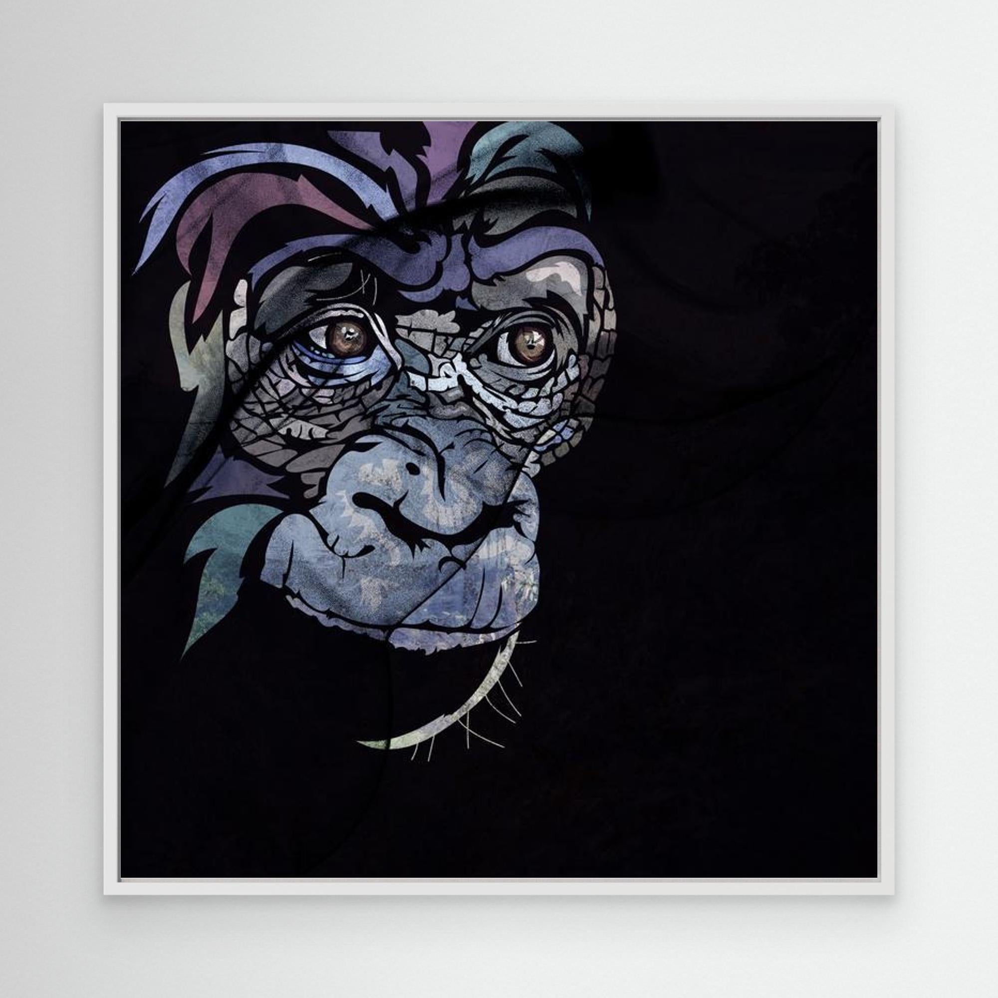Rafiki Gorilla canvas Print